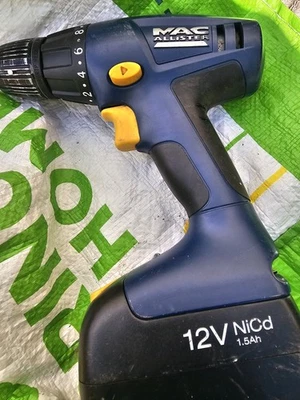 Mac Allister MDD12-LI Cordless Drill Body with Battery - Image 1 of 2