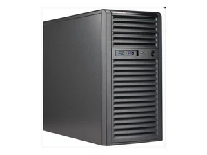 Supermicro Case CSE-731I-404B Mini-tower chassis 2x5.25" External HDD Drive Bays - Picture 1 of 2