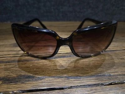  OLIVER PEOPLES DUNAWAY 362 BROWN TORT GRADIENT AUTHENTIC SUNGLASSES 59-16-115 - Image 1 of 4