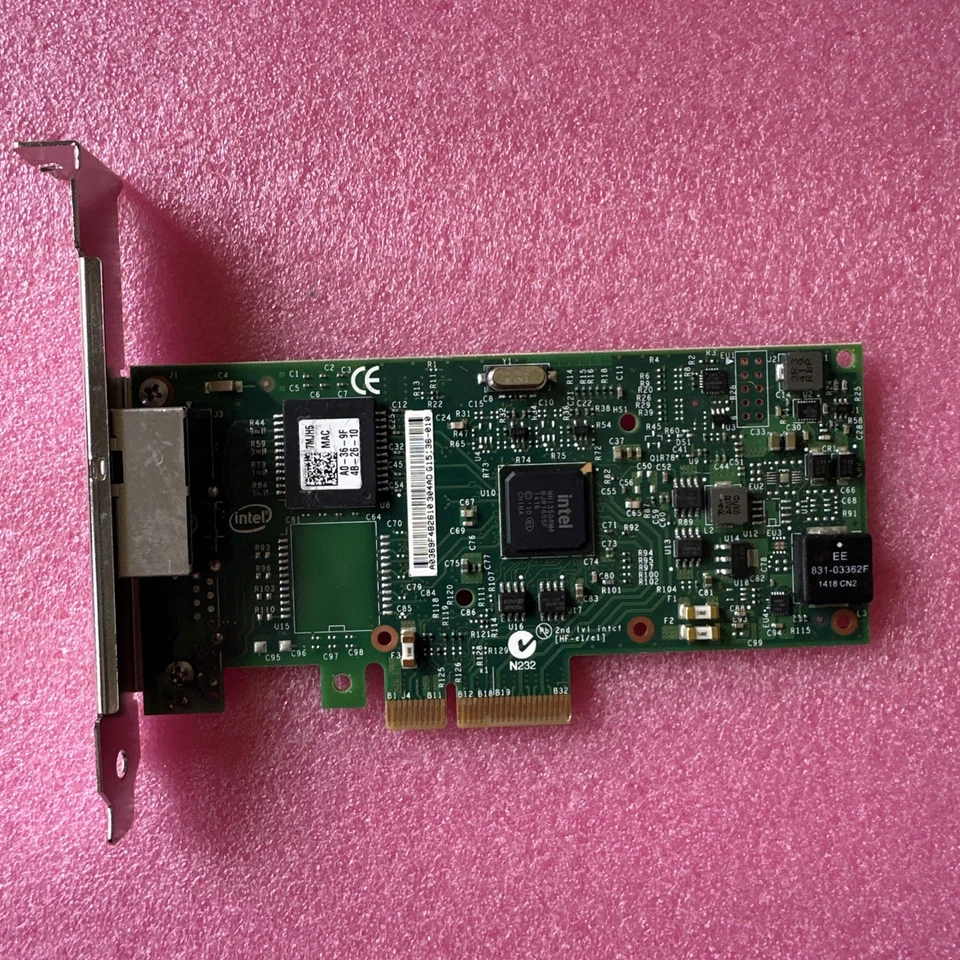 Dell 7MJH5 424RR✅ Intel I350-T2 1Gb 2-Port Ethernet Network Interface Card ✅ - Image 1 of 4