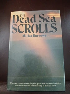 The Dead Sea Scrolls Millar Burrows,1986, Hardcover, First Edition - Picture 1 of 6