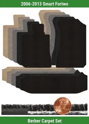 Juego de alfombrillas bereber personalizadas Lloyd para Smart Fortwo 2006-2013 (3 piezas) #1255 Foto 1 de 4