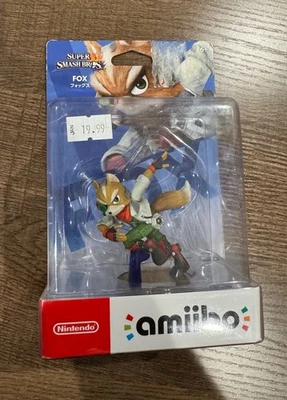 Nintendo Amiibo - Fox - Super Smash Bros - New Sealed in Box - Image 1 of 2