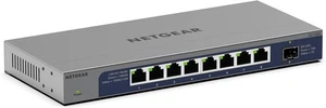 NETGEAR 8-portowy niezarządzalny przełącznik 1G/10G Gigabit Ethernet z 1 x 10G SFP+, szary - Zdjęcie 1 z 5