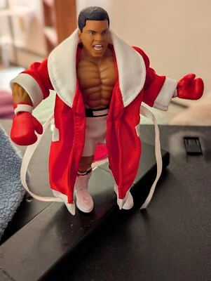 AUDAZ MUHAMMAD ALI 6" EXTREMIDADES DE ALTO SE MUEVEN 'FLOTA COMO UNA MARIPOSA PICA COMO UNA ABEJA'... Foto 1 de 4