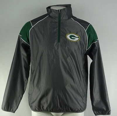 Quebra-vento Green Bay Packers NFL G-III masculino quarto de zíper  - Imagem 1 de 4