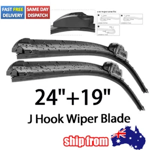 2Pcs/set Front Windscreen Wiper Blades Set For Mazda 3 BL 2009-2013 24"&19" AU - Picture 1 of 6