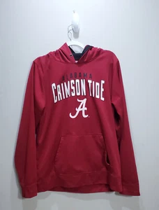 Alabama Crisson Tide Pullover Herren Medium rot Hoodie Football Baumwolle NCAA Logo - Bild 1 von 12