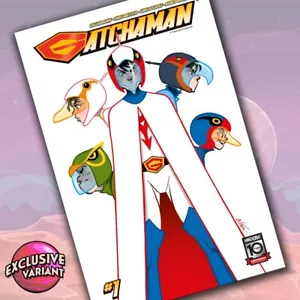 Gatchaman # 1 Duarte Cover A GalaxyCon Exclusive Comic Book - Bild 1 von 2