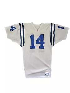 Vintage 1990s Indianapolis Colts #14 Game Issued White Jersey Gr. XL Mint Condition - Bild 1 von 7