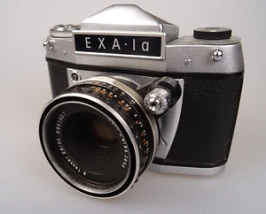 Ihagee Exa 1a, Ia, nr 521605, Carl Zeiss Jena Tessar 2,8/50 - Bild 1 von 17