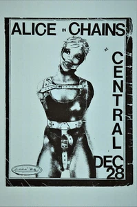 Alice in Chains Poster Cardstock Concert Poster - 12" x 18" - Picture 1 of 1