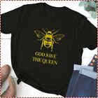 God Save The Queen Environmental Beekeeper Bees Apiculture T-Shirt