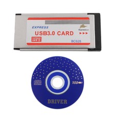 Super-Speed Express Card ExpressCard 34mm 2 Ports 2Ports USB 3.0 Card BC628