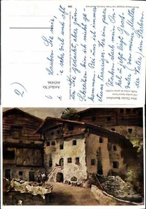 445496,Künstler Ak Franz Schwetz Altes Tiroler Bauernhaus Landwirtschaft - Picture 1 of 1