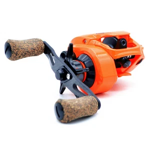 Carrete de pesca CAMEKOON Baitcast mango de fibra de carbono y empuñaduras de corcho 6 opciones de color - Imagen 1 de 18