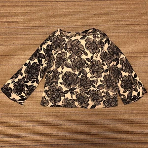 New Look Size 10 Black and White Monochrome Floral Print, NEW Condition. - Picture 1 of 4