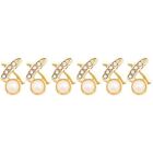  3 Pairs Women Earrings Supply Female Accessory and Miss Cross