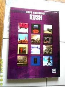 Rush Bass Anthology Authentic Bass Tab New Hard Rock Song Book Geddy Lee Peart - Picture 1 of 1