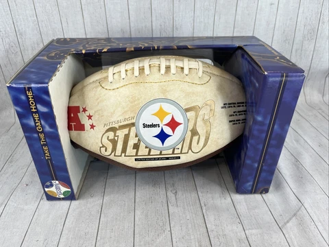 Vintage Pittsburgh Steelers Limited Edition Series 4 Commemorative Football Cover