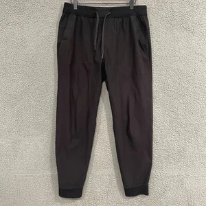 Lululemon Jogger Mens Large M5574S Black ABC Jogger Warpstreme 32x28" - Picture 1 of 12