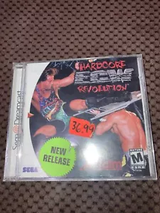 ECW: Hardcore Revolution (Sega Dreamcast, 2000) FACTORY SEALED - Picture 1 of 15