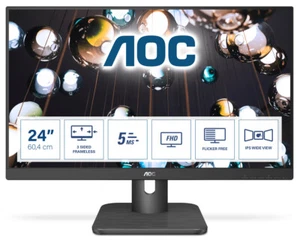AOC 24E1Q, moniteur LED 60,45 cm (23,8 pouces), noir, HDMI, FullHD, IPS - Photo 1/4