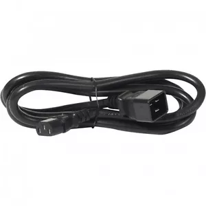 Cavo Prolunga Alimentazione IEC C20 Spina Maschio a Presa IEC C13 Femmina Blk 5m 5 metri - Foto 1 di 2