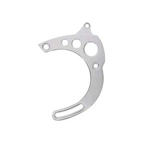 Chrome Black Mid-Mount Alternator Bracket for Ford Big Block BB V8 - Bild 1 von 2