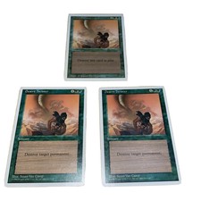 (3) Desert Twister 1 Revised Edition 2 4th Edition Mtg