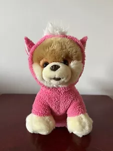 Boo The World's Cutest Dog by GUND in Unicorn Pink Sweater (Used) - Picture 1 of 5