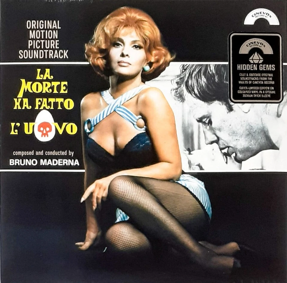 La Morte Ha Fatto L'Uovo (Death Laid an Egg) OST LP AMS Cinevox orange vinyl - Image 1 of 1