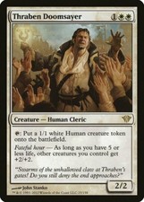 Thraben Doomsayer Dark Ascension NM White Rare MAGIC GATHERING CARD ABUGames
