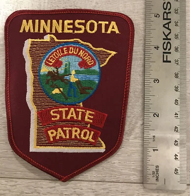 Parche de policía vintage de la policía estatal de Minnesota (3,5 x 5 pulgadas) Foto 1 de 4