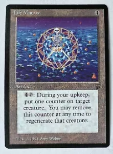 Life Matrix Magic the Gathering englische Legenden, selten, neuwertig - Bild 1 von 2