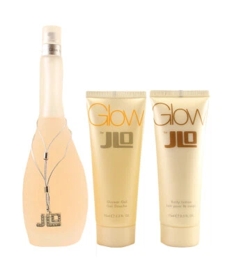 Juego de regalo de 3 piezas Jennifer Lopez Glow para mujer Foto 1 de 3