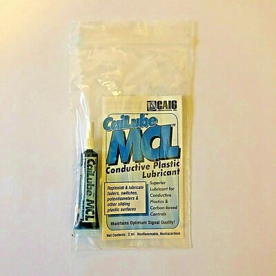 CAIG MCL Cailube Fader Cleaner 2ml tube , Fader Lube, for conductive plastics - Image 1 of 2