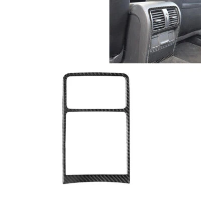 Cuadro de salida de ventilación de aire trasero de fibra de carbono para Volkswagen VW Passat B6 2006-10 Foto 1 de 4