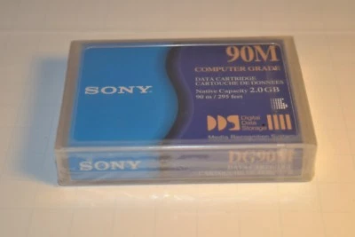 Sony 90M Computer Grade Data Cartridge 2.0 GB DG90M New In Package Ships Free - Image 1 of 4