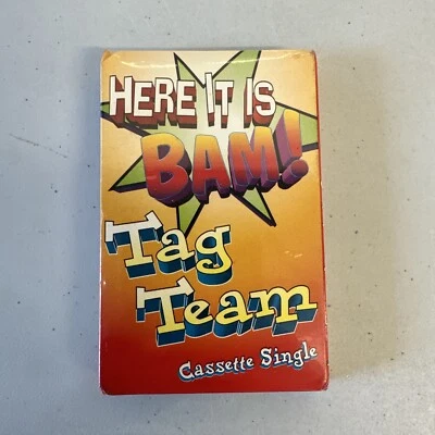 "Here It Is, BAM!- by Tag Team (Cassette Single 1994 Life Records) Rap 90s RARE - Image 1 of 4