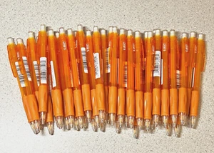 38 BIC Velocity Mechanical Pencil 0.7mm Orange 0.7 mm Pencils NEW MISPRINTS - Picture 1 of 2