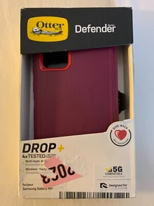 OtterBox Defender Series Case & Holster Samsung Galaxy Note 5G - Raspberry Wine - Picture 1 of 3