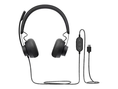 Logitech Zone Wired USB-C Noise Cancelling Headset - Image 1 of 4