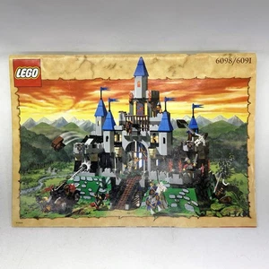 *Nice* VG+ LEGO King Leo’s Castle 6098 6091 Instruction Manual Knights Kingdom I - Picture 1 of 17