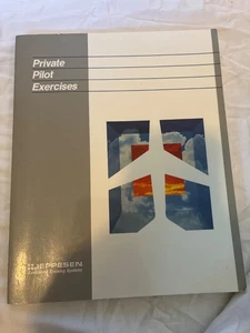 Private Pilot Exercises by Jeppesen 1989 CLEAN -- answers in back - Picture 1 of 10