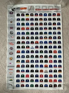 2003 Minor League Baseball Hüte Kappen Vintage Original 22x34 POSTER Star Struck - Bild 1 von 9