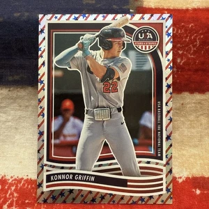 2024 Panini Team USA Stars & Stripes Foil 38/50 KONNOR GRIFFIN #58 - Bild 1 von 3