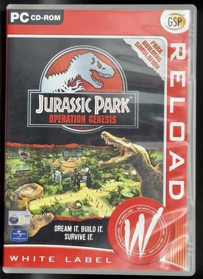 Jurassic Park: Operation Genesis GSP White Label 98/2000/ME/XP Complete TESTED - Image 1 of 4