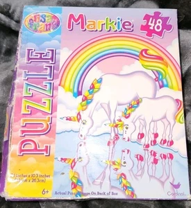 Puzzle Lisa Frank 48 pezzi Markie l'unicorno - Foto 1 di 4