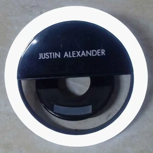 Anneau lumineux LED rechargeable et réglable Justin Alexander, 3,5" noir 69€ NEUF - Photo 1 sur 3